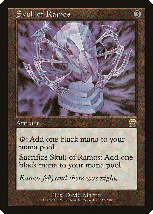 【EN】レイモスの頭蓋骨/Skull of Ramos [MMQ] 茶R No.312