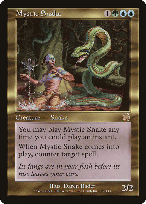 【EN】神秘の蛇/Mystic Snake [APC] 金R No.112