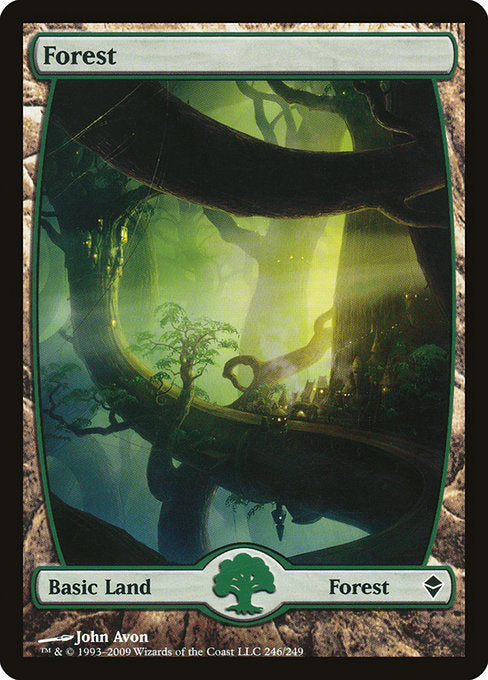 【Foil】【EN】森/Forest [ZEN] 無C No.246