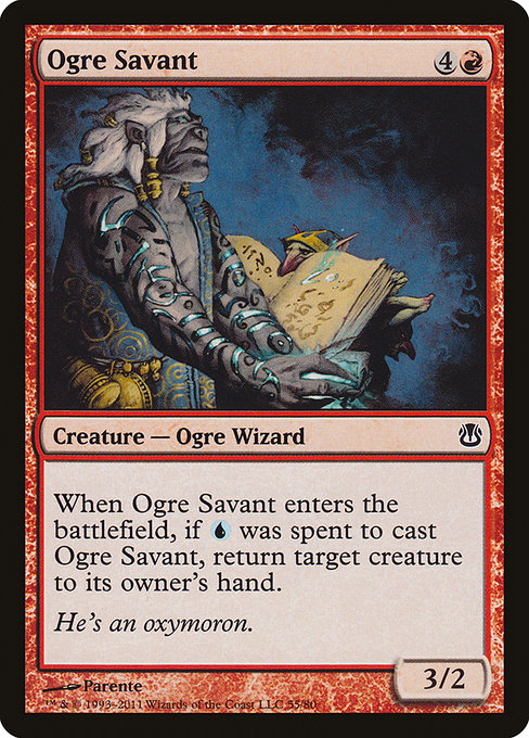 【EN】オーガの学者/Ogre Savant [DDH] 赤C No.55