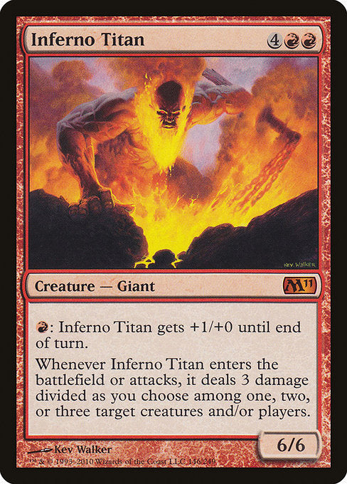 【EN】業火のタイタン/Inferno Titan [M11] 赤M No.146