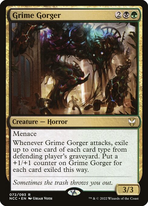 【EN】汚濁喰らい/Grime Gorger [NCC] 金R No.72