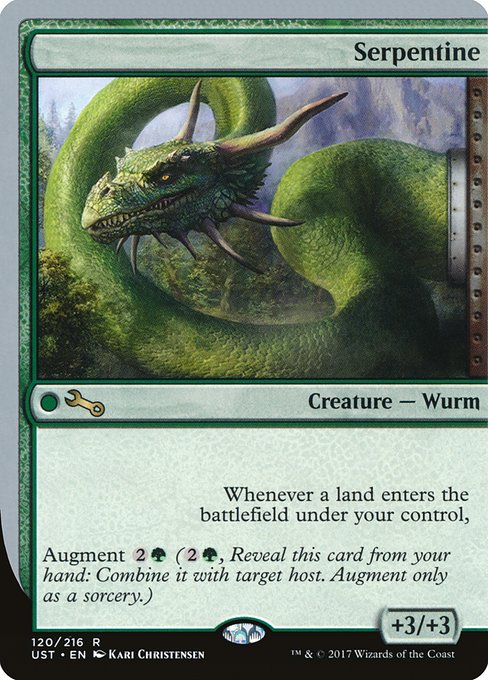 【EN】Serpentine [UST] 緑R No.120