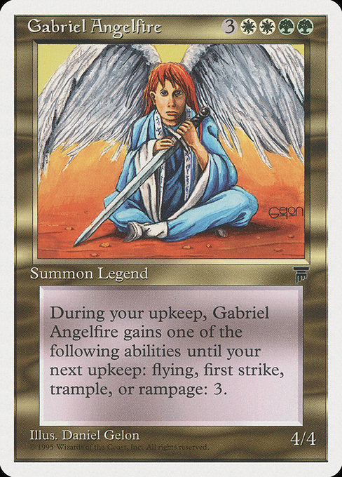 【EN】天使の炎ガブリエル/Gabriel Angelfire [CHR] 金R No.76
