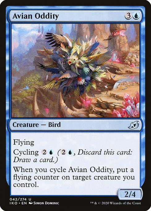 【EN】奇異鳥/Avian Oddity [IKO] 青U No.42