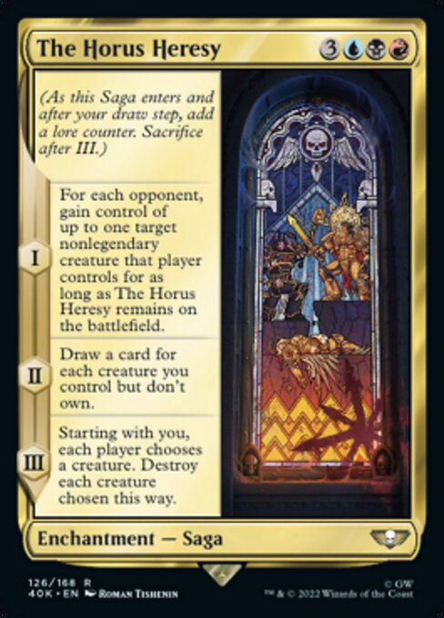 【Foil】【EN】The Horus Heresy [40K] 金R No.126★