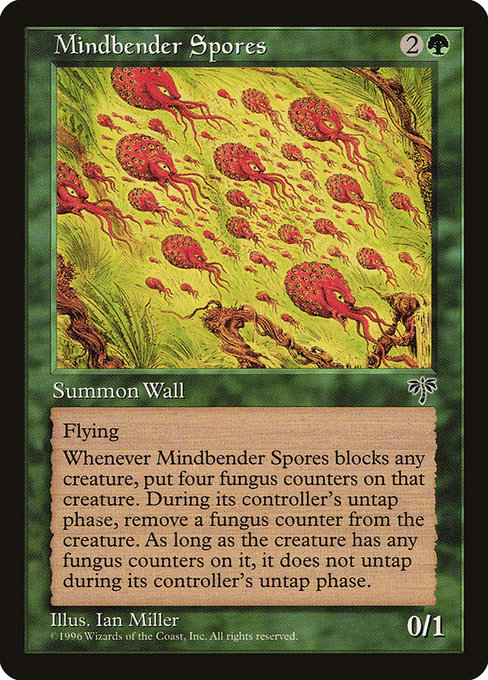 【EN】意識混濁の胞子/Mindbender Spores [MIR] 緑R No.229
