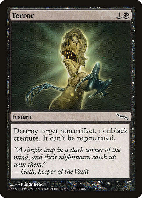 【Foil】【EN】Terror [MRD] 黒C No.79
