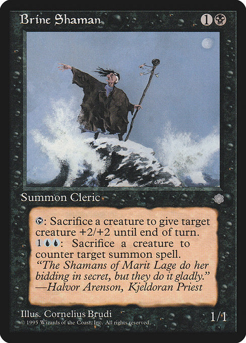【EN】Brine Shaman [ICE] 黒C No.115