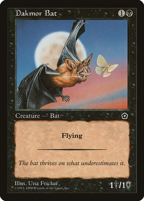 【EN】ダクムーアのコウモリ/Dakmor Bat [P02] 黒C No.68