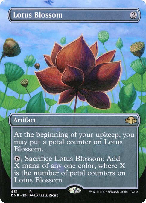 【EN】水蓮の花/Lotus Blossom [DMR] 茶R No.451