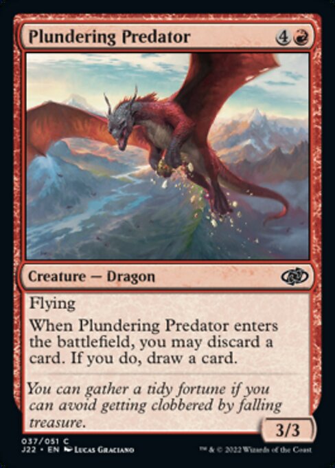 【EN】Plundering Predator [J22] 赤C No.37