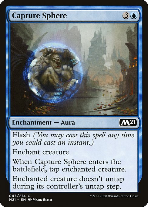 【Foil】【EN】捕獲球/Capture Sphere [M21] 青C No.47