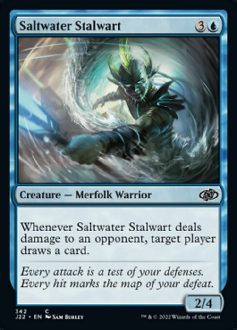 【EN】塩水の重鎮/Saltwater Stalwart [J22] 青C No.342