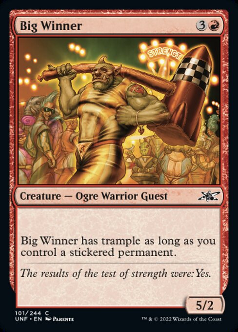 【EN】Big Winner [UNF] 赤C No.101