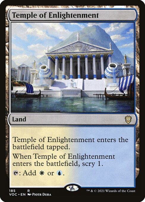 【EN】啓蒙の神殿/Temple of Enlightenment [VOC] 無R No.185