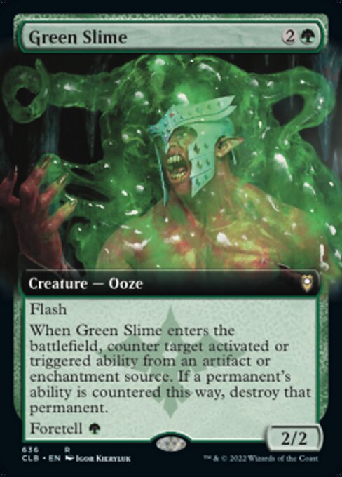 【EN】グリーン・スライム/Green Slime [CLB] 緑R No.636