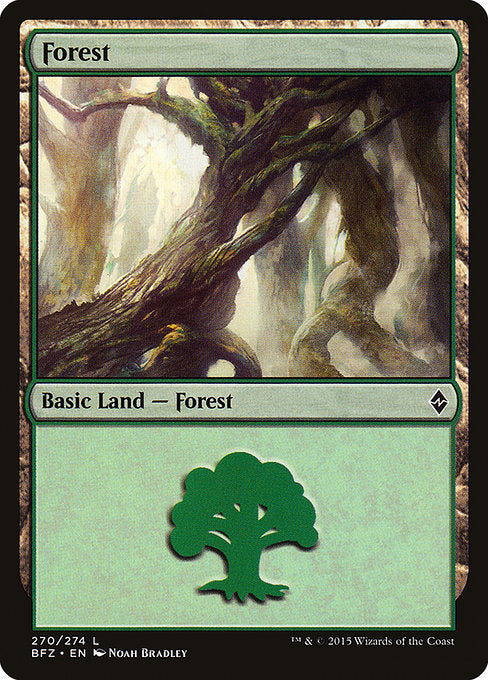 【EN】森/Forest [BFZ] 無C No.270a