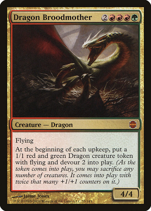【Foil】【EN】ドラゴンの大母/Dragon Broodmother [ARB] 金M No.53