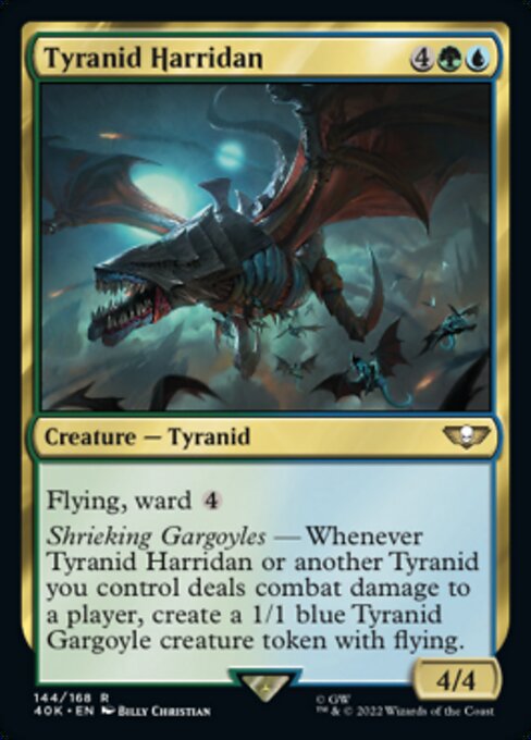 【Foil】【EN】Tyranid Harridan [40K] 金R No.144★