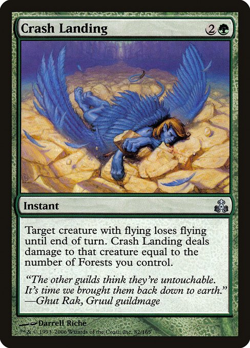 【Foil】【EN】不時着/Crash Landing [GPT] 緑U No.82