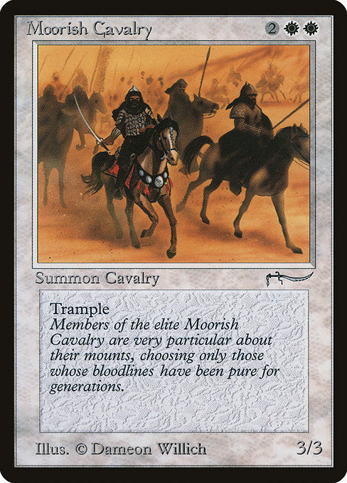 【EN】ムーア人の騎兵/Moorish Cavalry [ARN] 白C No.7