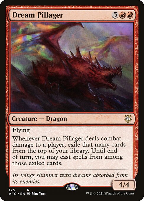 【EN】夢の略奪者/Dream Pillager [AFC] 赤R No.125