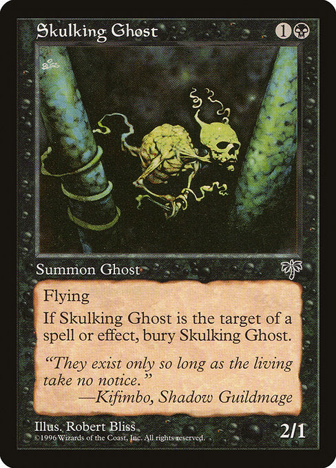 【EN】卑屈な幽霊/Skulking Ghost [MIR] 黒C No.143