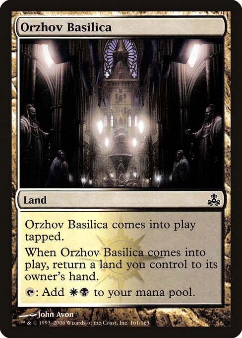 【Foil】【EN】オルゾフの聖堂/Orzhov Basilica [GPT] 無C No.161