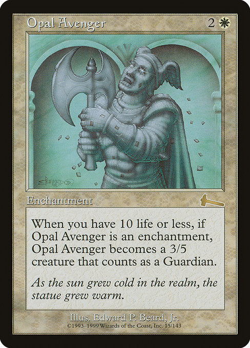 【Foil】【EN】オパールの報復者/Opal Avenger [ULG] 白R No.15