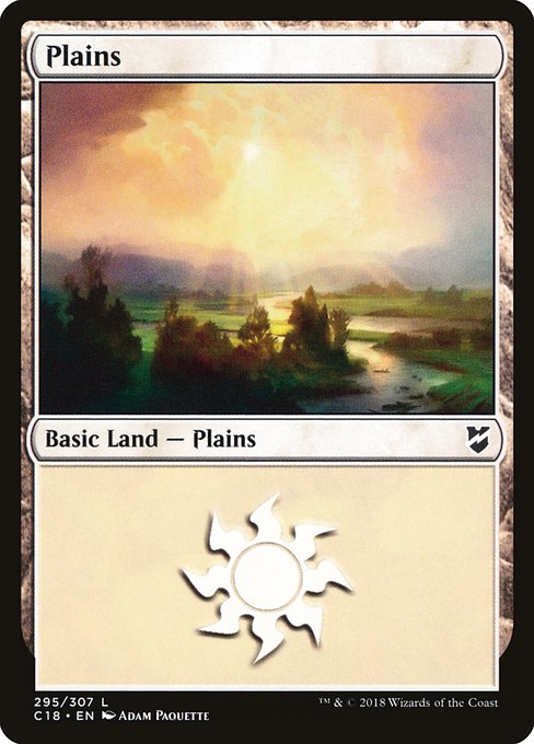 【EN】平地/Plains [C18] 無C No.295