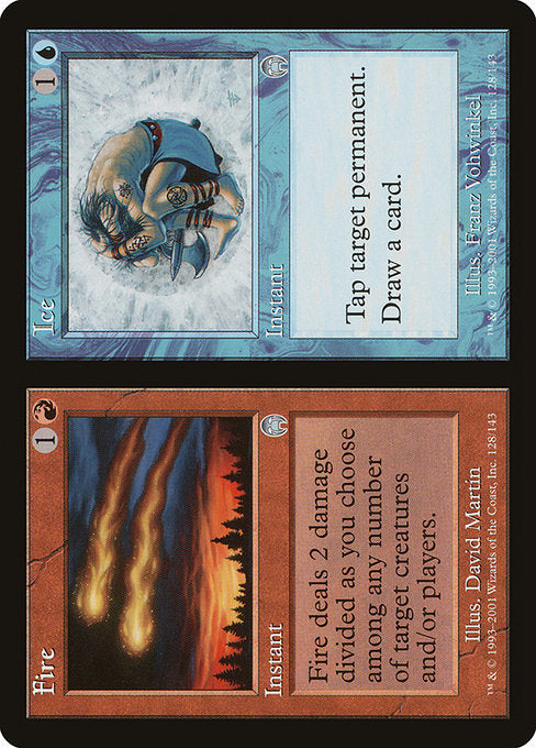 【Foil】【EN】Fire // Ice [APC] 分+混U No.128