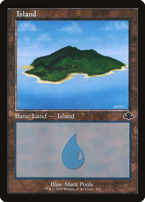 【Foil】【EN】島/Island [DMR] 無C No.404