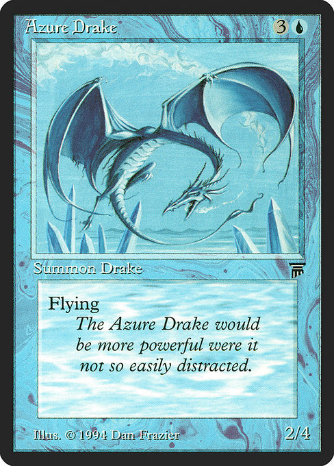 【EN】蒼穹のドレイク/Azure Drake [LEG] 青U No.46