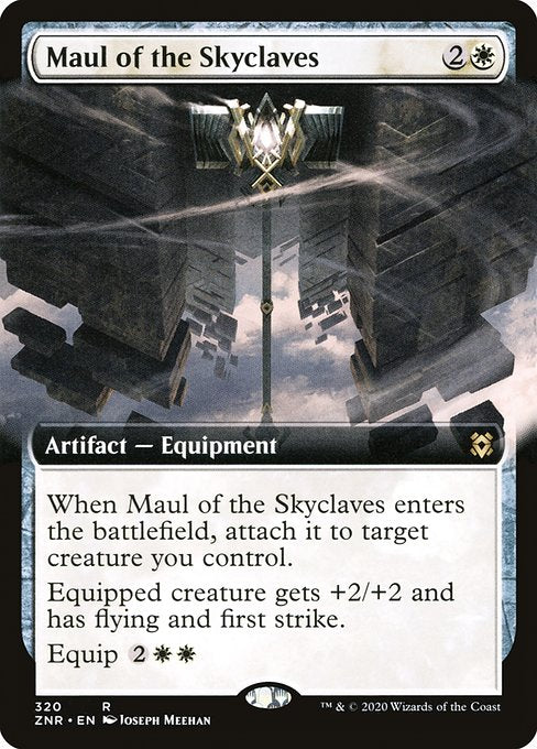【Foil】【EN】スカイクレイブの大鎚/Maul of the Skyclaves [ZNR] 茶R No.320