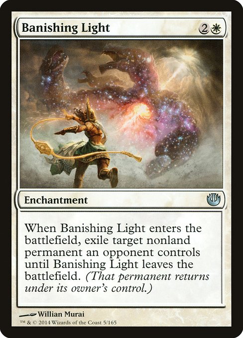 【Foil】【EN】払拭の光/Banishing Light [JOU] 白U No.5