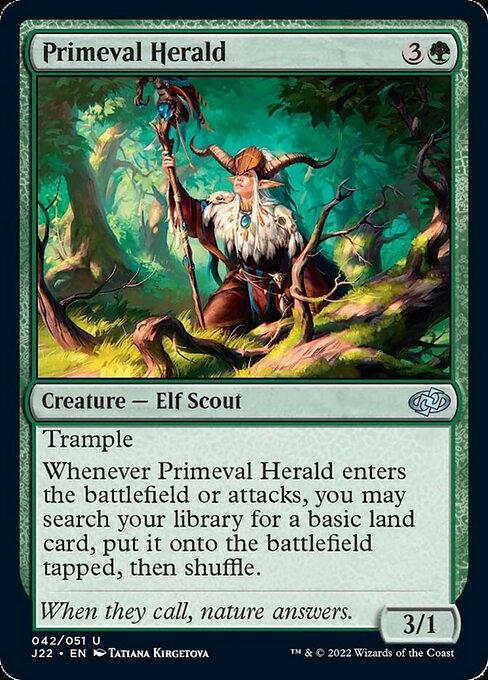 【EN】Primeval Herald [J22] 緑U No.42