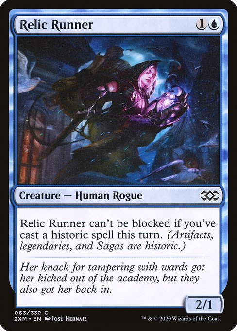 【Foil】【EN】秘宝を追う者/Relic Runner [2XM] 青C No.63