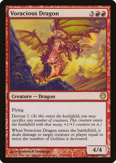 【EN】大食のドラゴン/Voracious Dragon [DDG] 赤R No.56