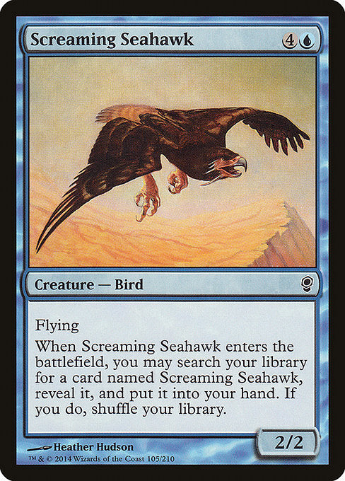 【EN】鳴き叫ぶウミタカ/Screaming Seahawk [CNS] 青C No.105