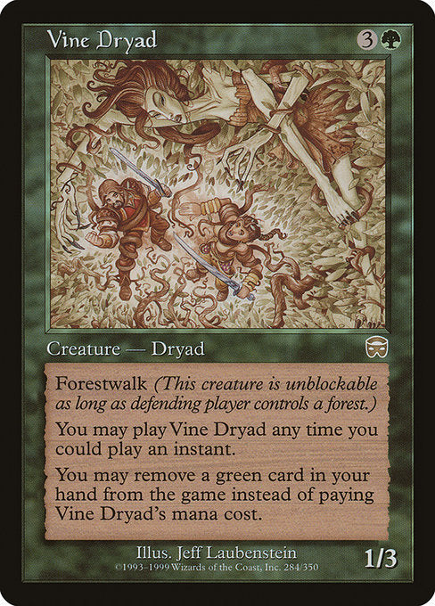 【EN】ぶどうのドライアド/Vine Dryad [MMQ] 緑R No.284