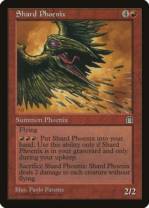 【EN】陶片のフェニックス/Shard Phoenix [STH] 赤R No.97