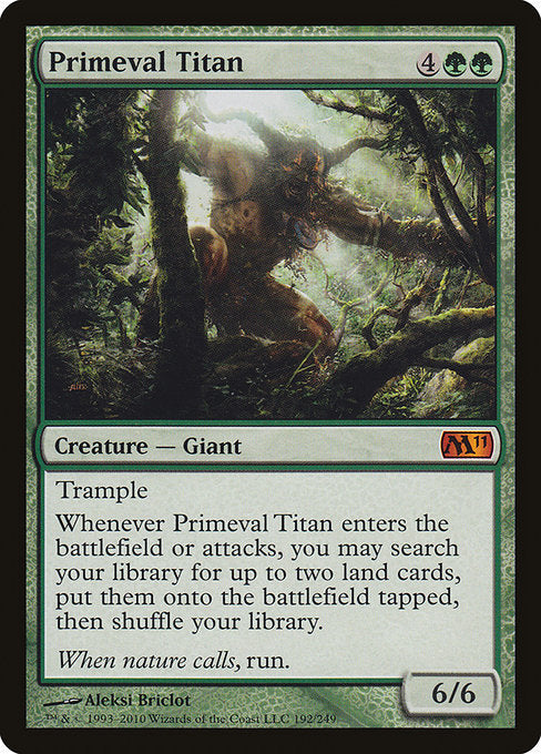 【EN】原始のタイタン/Primeval Titan [M11] 緑M No.192