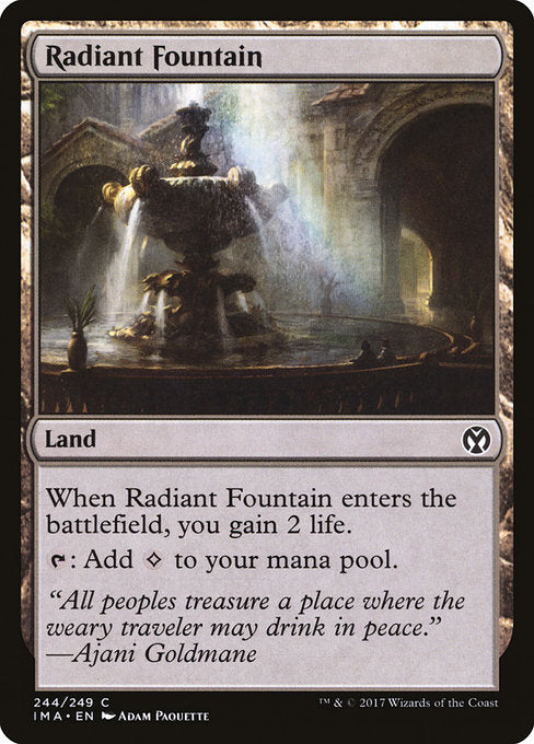 【Foil】【EN】光輝の泉/Radiant Fountain [IMA] 無C No.244