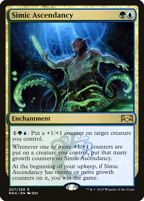 【EN】シミックの隆盛/Simic Ascendancy [RNA] 金R No.207