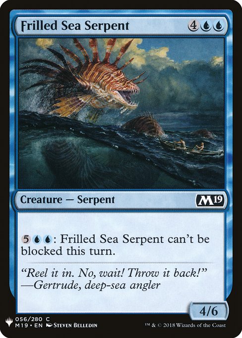 【EN】大襞海蛇/Frilled Sea Serpent [MB1] 青C No.387